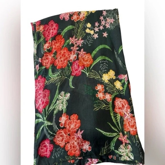 WALTER BAKER Wren Floral Wide Leg Pants NWT - Sz XL - Picture 4 of 7